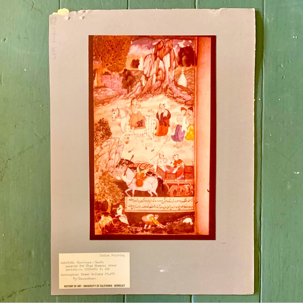 Ramayana: Rsyasrnga & Shanta
c. 1598-99
Historical Indian Painting VTG Art Print
